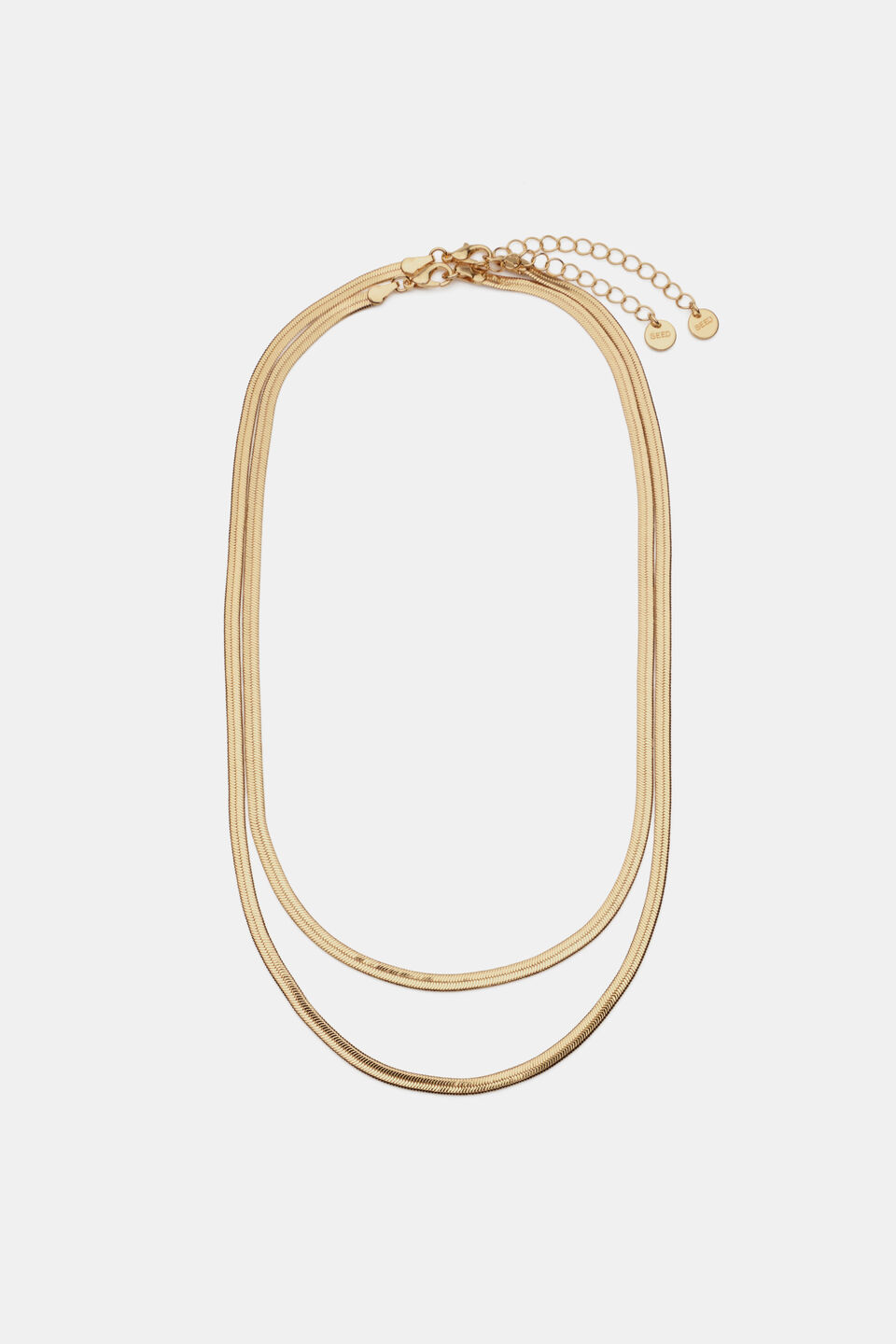 Double Layer Necklace  Gold