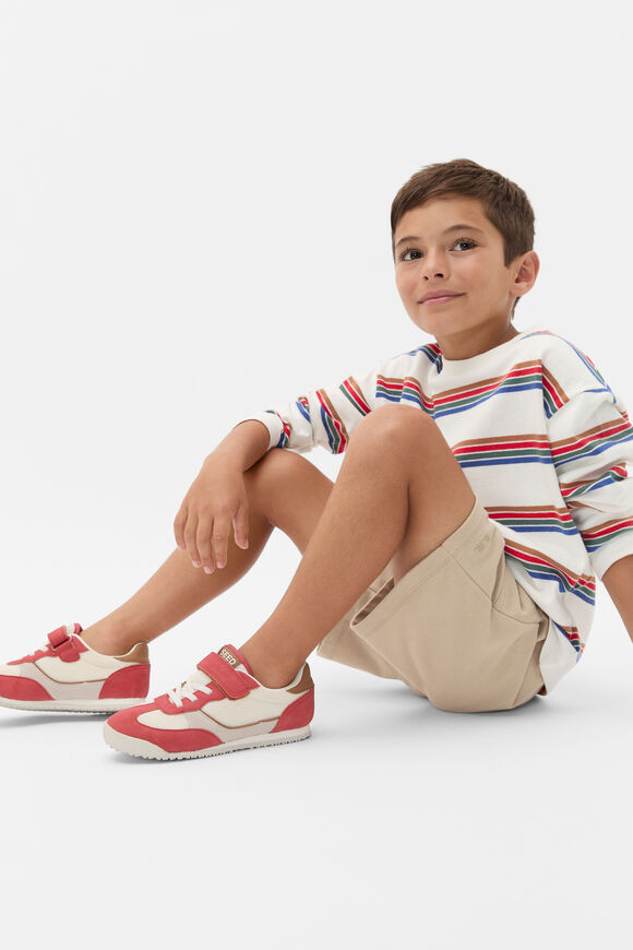 Retro Sneaker  Chilli Red Multi  hi-res