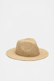 Raffia Fedora  Rye  hi-res