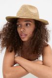 Raffia Fedora  Rye  hi-res