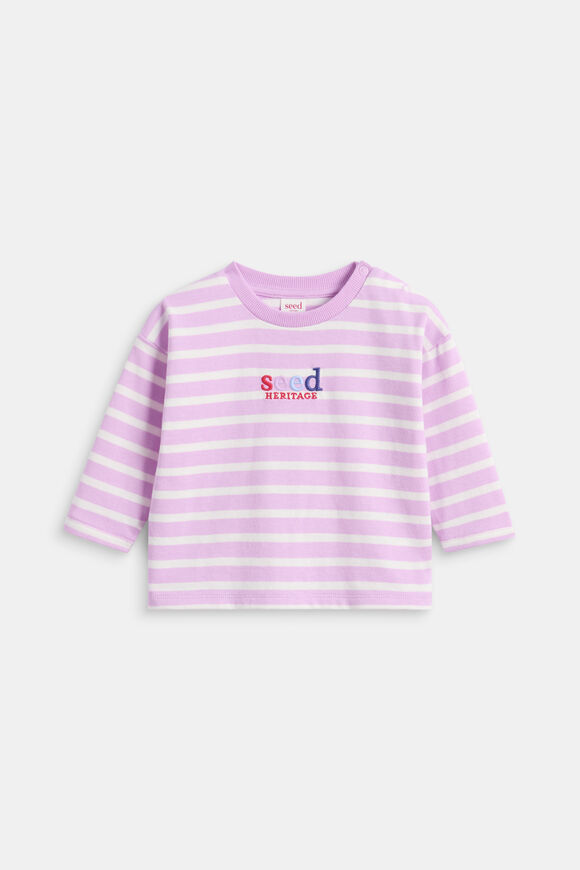 Logo Rugby Tee  Orchid  hi-res