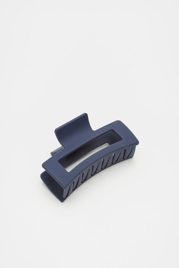 Rectangle Hair Claw  Twilight Blue  hi-res
