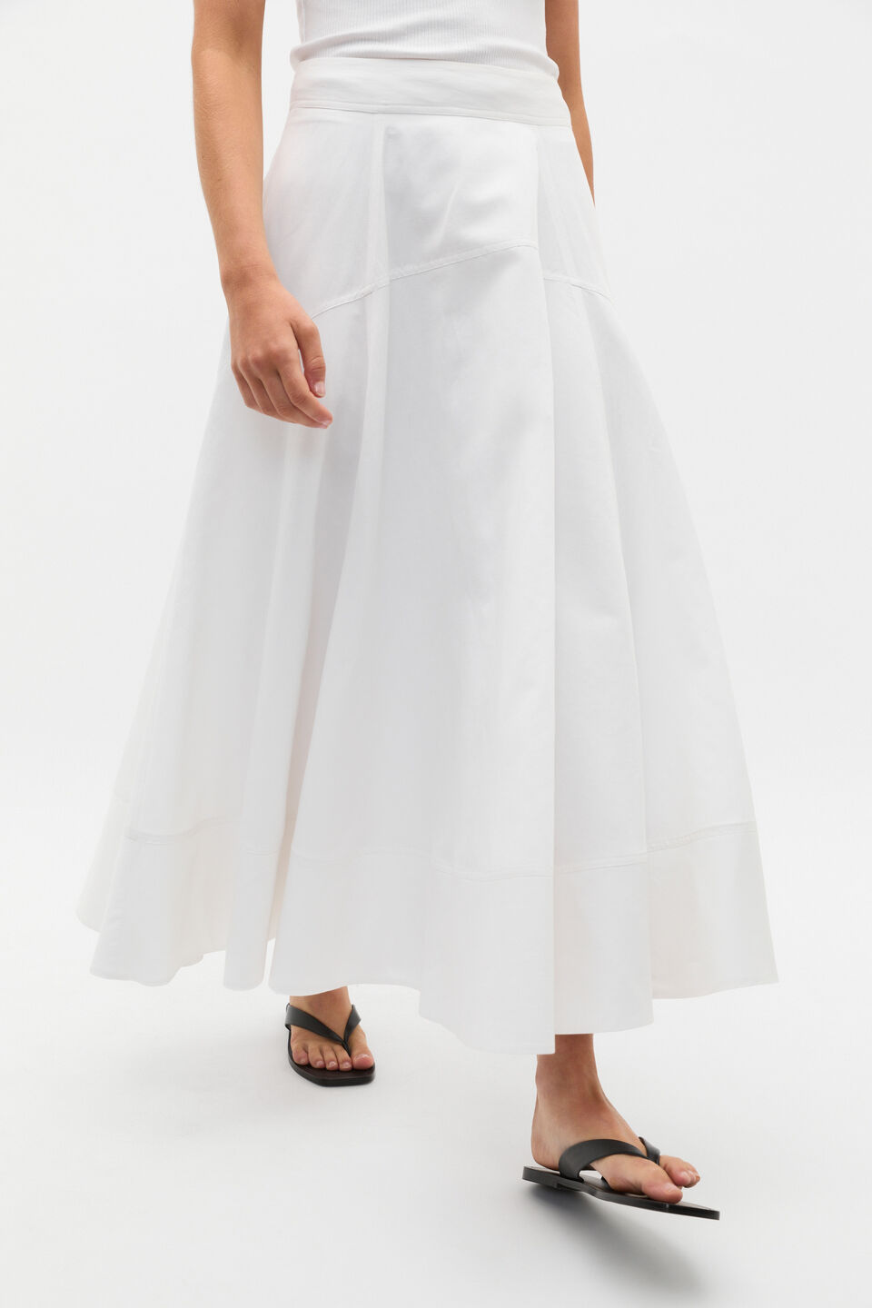 Voluminous Skirt  Whisper White