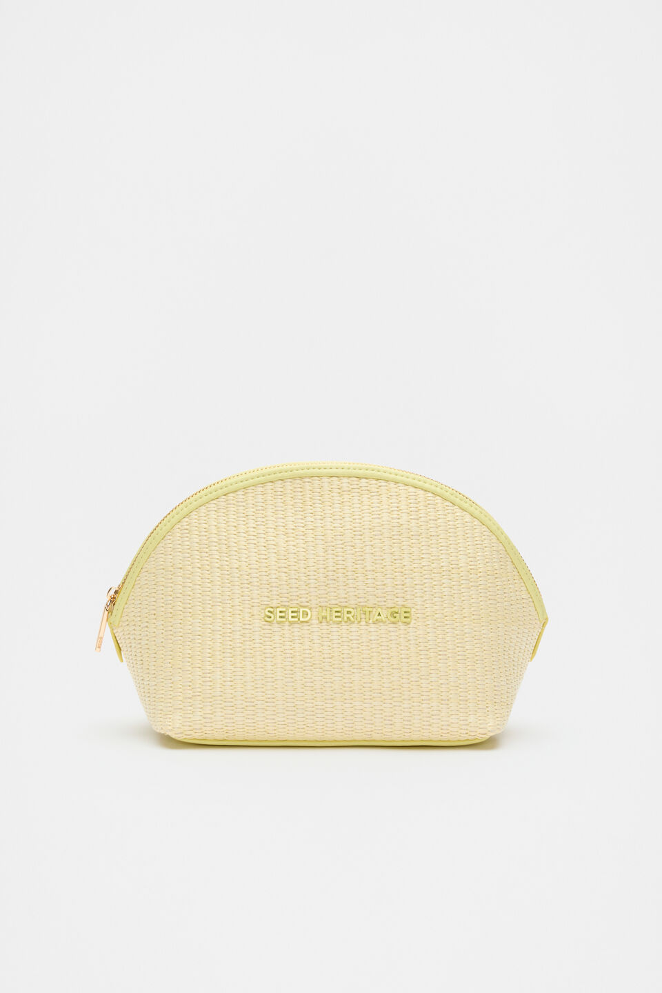 Curved Pouch  Lemongrass