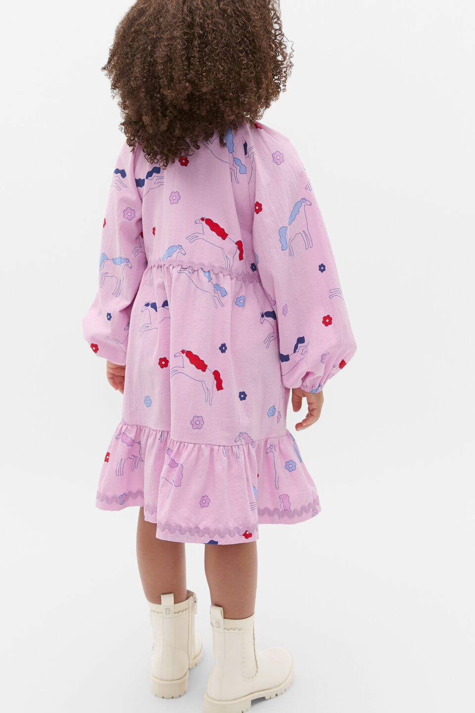 Horse Dress  Orchid