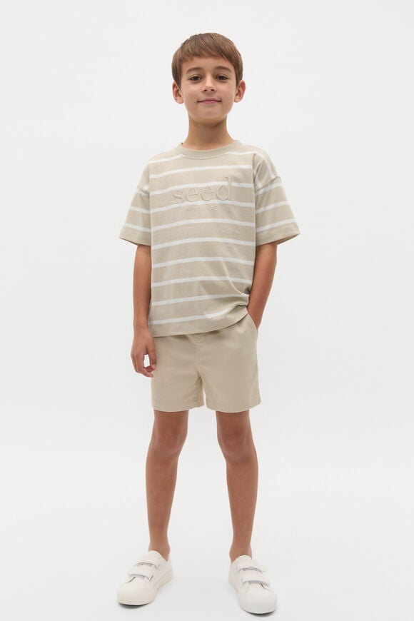 Core Logo Short  Cool Stone  hi-res