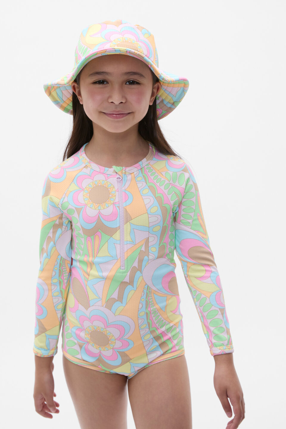 Paisley Swim Hat  Multi