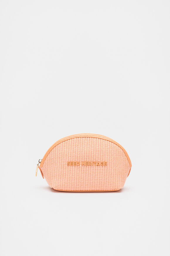 Curved Pouch Small  Tangerine  hi-res