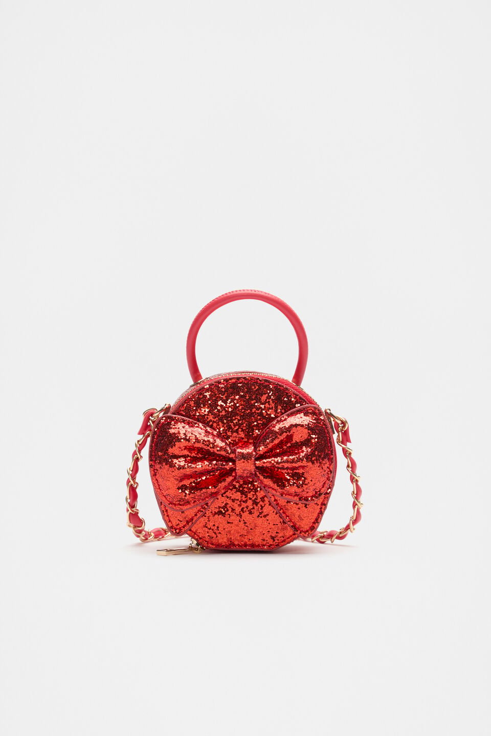 Mini Bow Cross Body  Strawberry Red