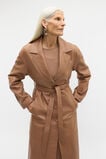 Leather Coat  Amaretto  hi-res