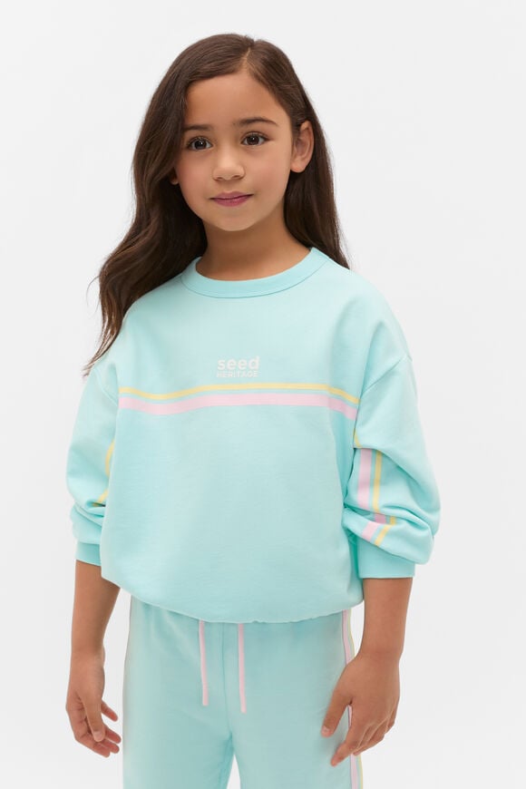 Logo Sweater  Aqua Mint  hi-res