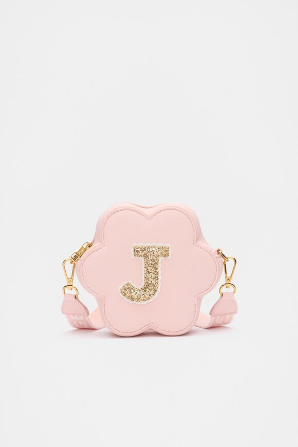 Flower Initial Bag  J  hi-res