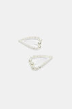 Pearl Heart Snaps  Classic Cream  hi-res