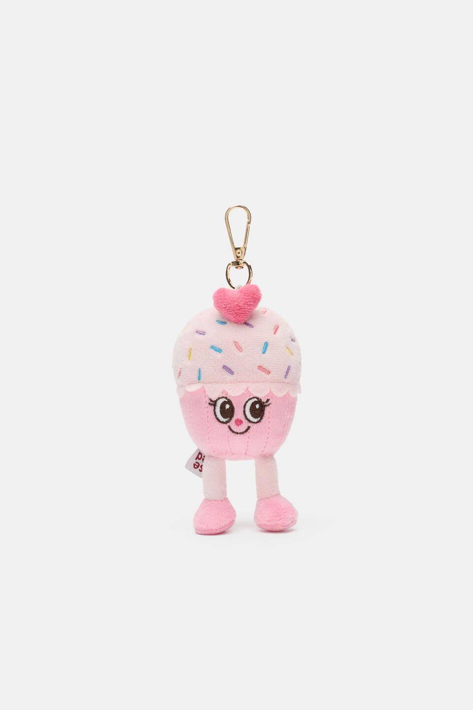 Cupcake Bag Charm  Pink Lemonade