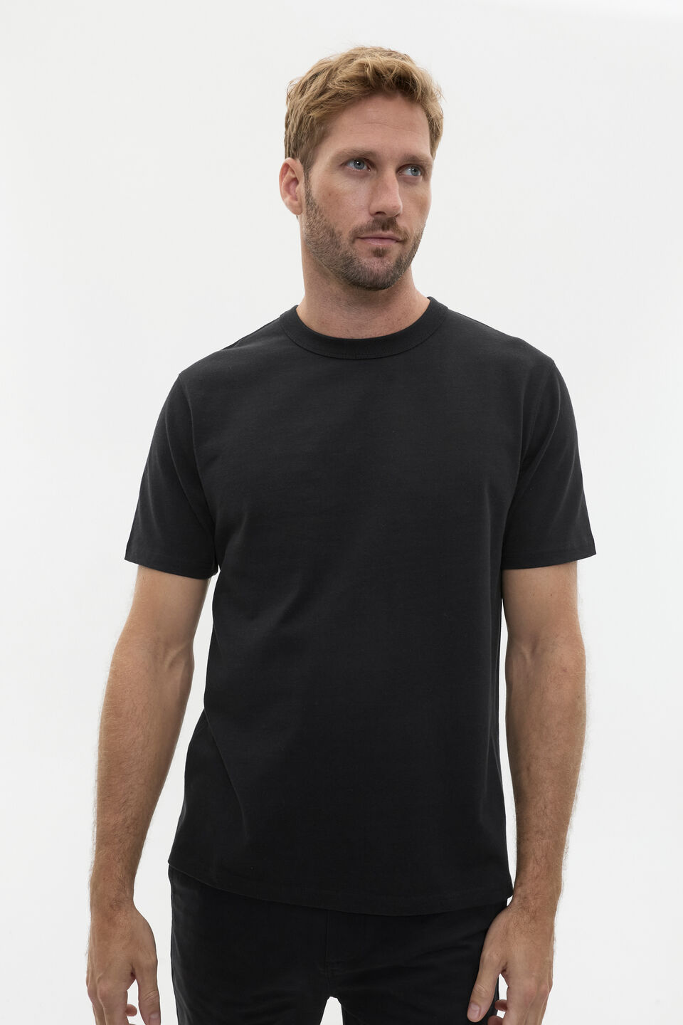 Crew Tee  True Black