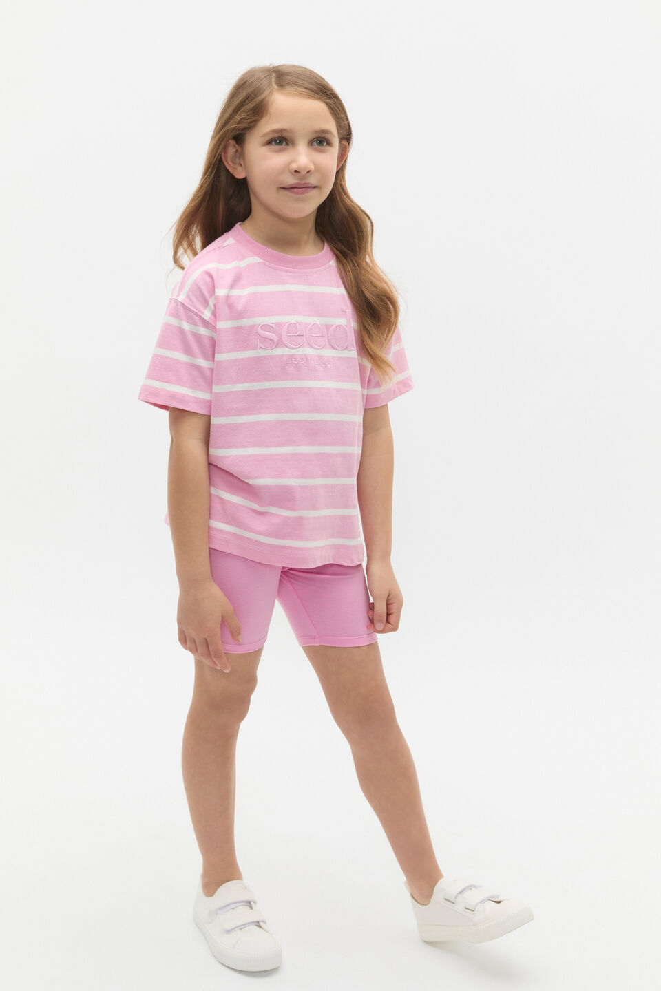Core Logo Bike Short  Candy Pink