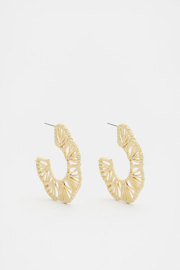 Bloom Earring  Natural  hi-res