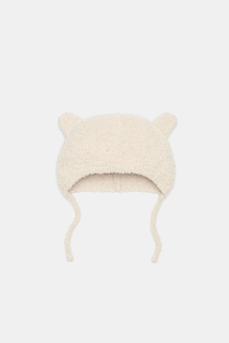 Fox Knit Hat  Oat