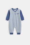 Logo Stripe Jumpsuit  Navy  hi-res
