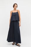 Linen Scoop Cami  Twilight Blue  hi-res