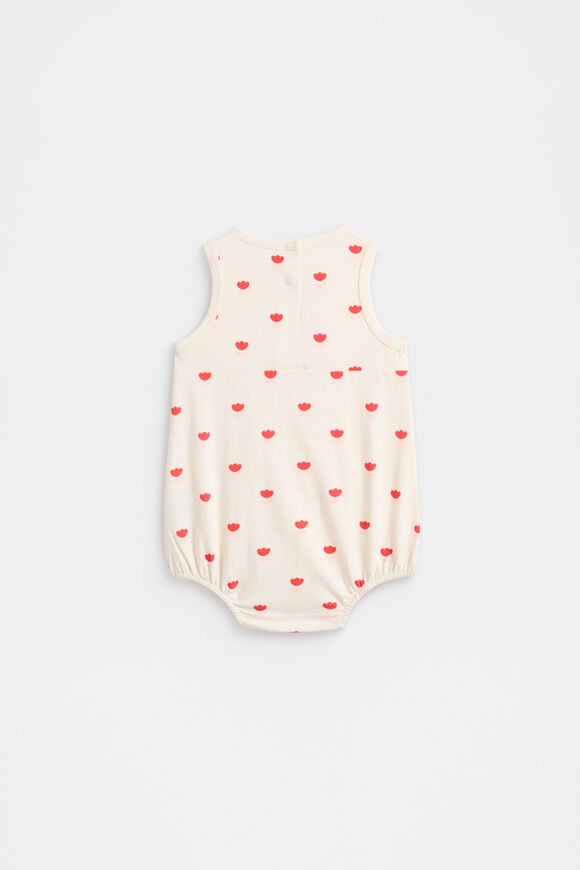 Flower Romper  Vintage Cream  hi-res