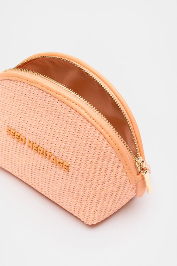 Curved Pouch Small  Tangerine  hi-res