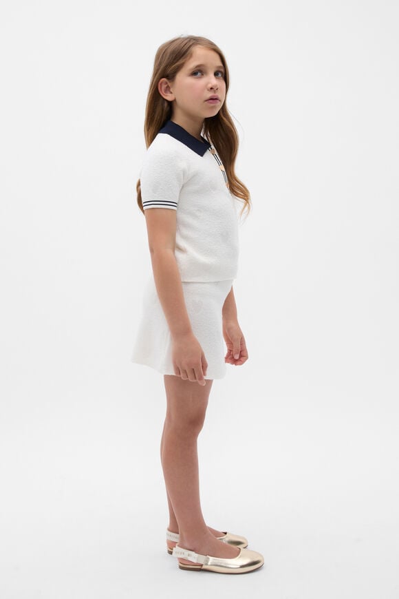 Boucle Heart Skirt  Classic Cream  hi-res