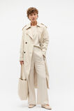 Elasticated Wide Leg Pant  Oat  hi-res