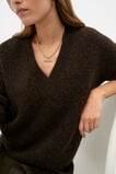 T Bar Pendant Necklace  Gold  hi-res