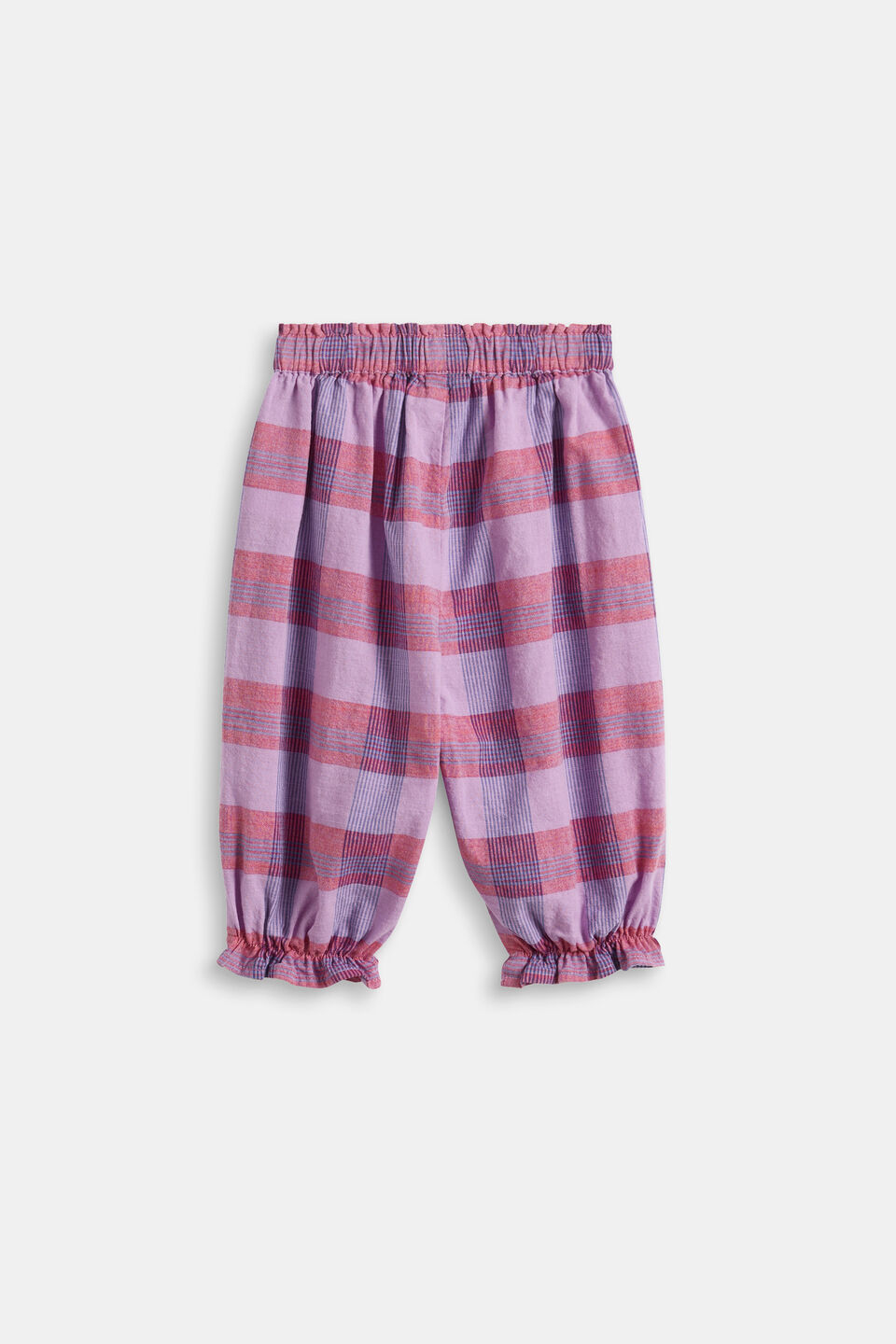 Check Frill Pant  Multi