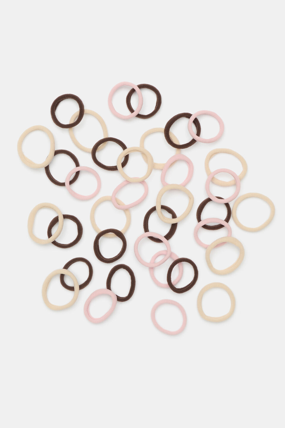 Hair Tie Set  Pale Blossom