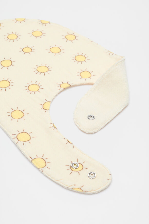 Sunny Dribble Bib  Sunshine  hi-res