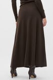 Drapey Knit Skirt  Coffee Bean  hi-res