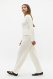 Boucle Knit Top  Light Cream  hi-res