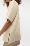 Crochet Stitch Slouch Knit  Tofu  hi-res