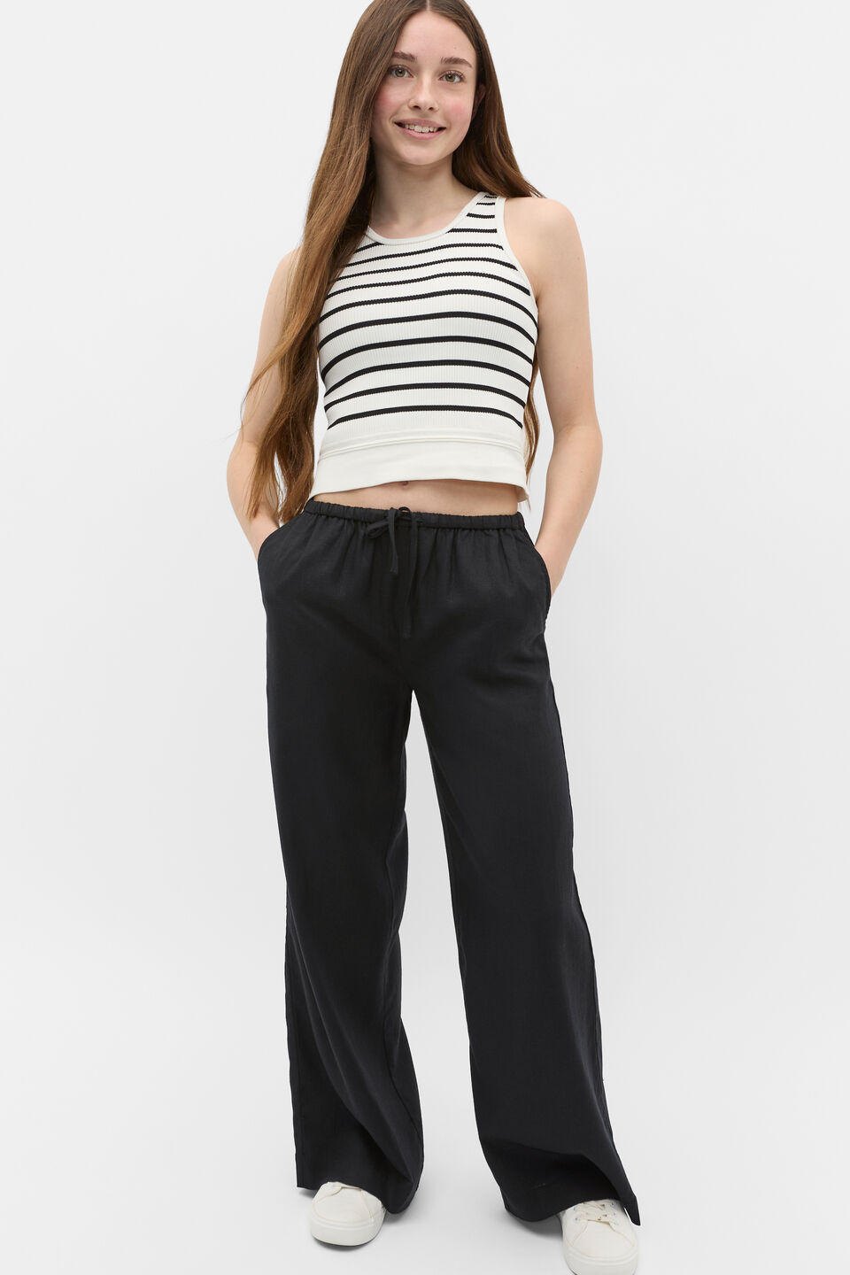 Pull On Pant  Black