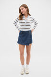 Polo Collar Knit Sweater  Cloud Grey Marle  hi-res