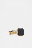 2 Tone Metal Watch Band  Gold Silver  hi-res