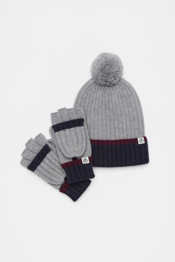 Colourblock Beanie  Multi  hi-res