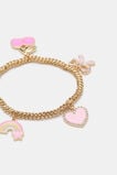 Initial Stretch Charm Bracelet  E  hi-res
