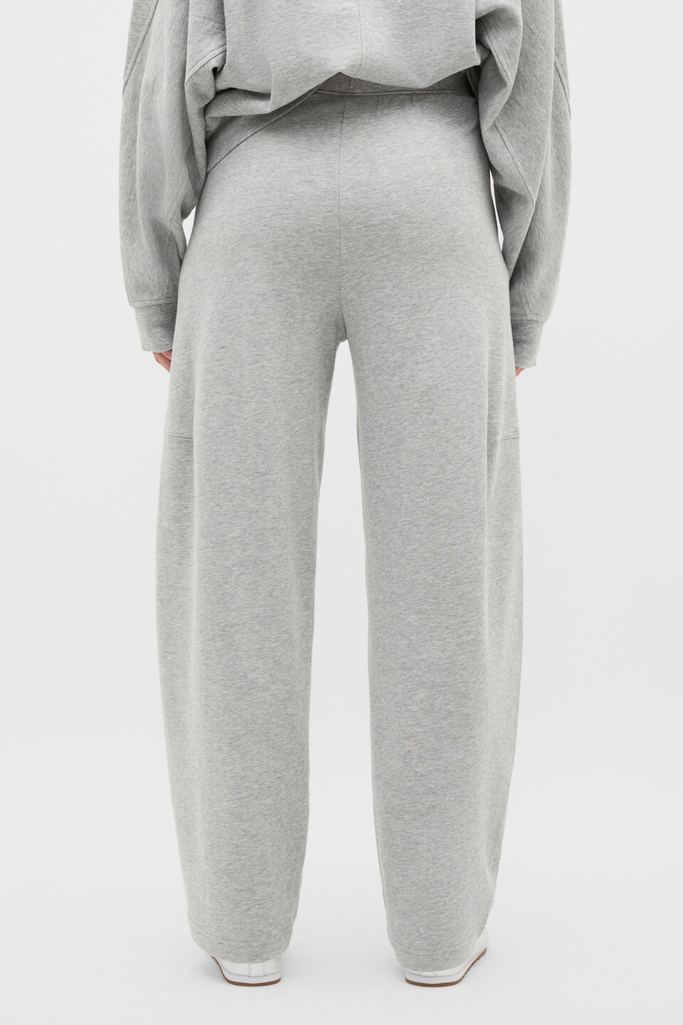 Soft Terry Trackpant  Pale Slate Marle