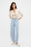 Australian Merino Scoop Neck Top  Mist Marle  hi-res