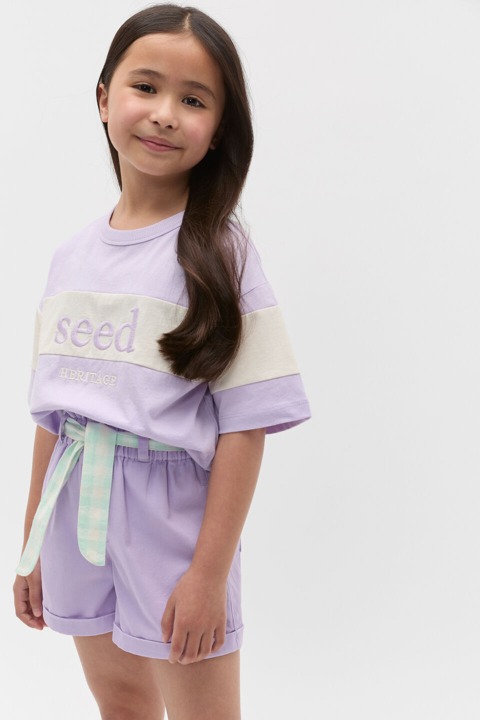 Paperbag Short  Lavender