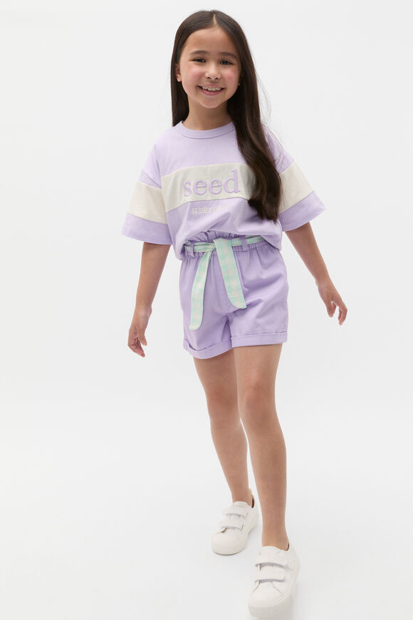 Paperbag Short  Lavender  hi-res