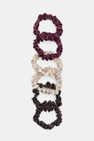 Mini Scrunchie  Plum Red  hi-res