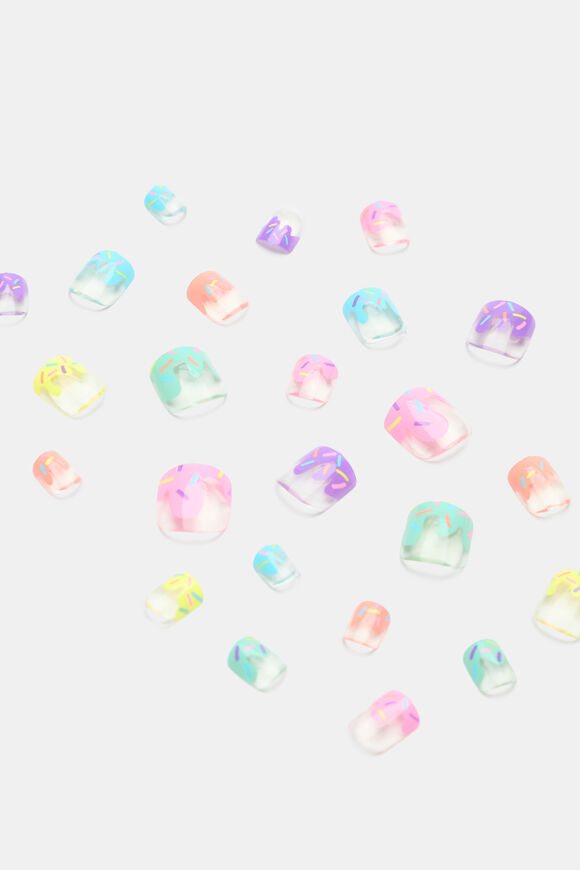 Sprinkles Press on Nails  Multi  hi-res