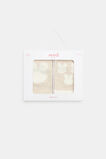 Fluffy Bunny Sock 2 Pack  Oat Marle  hi-res
