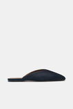 Carson Satin Mule  Twilight Blue  hi-res