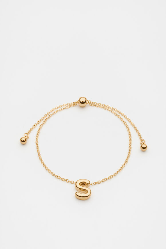 Bubble Letter Bracelet  S  hi-res