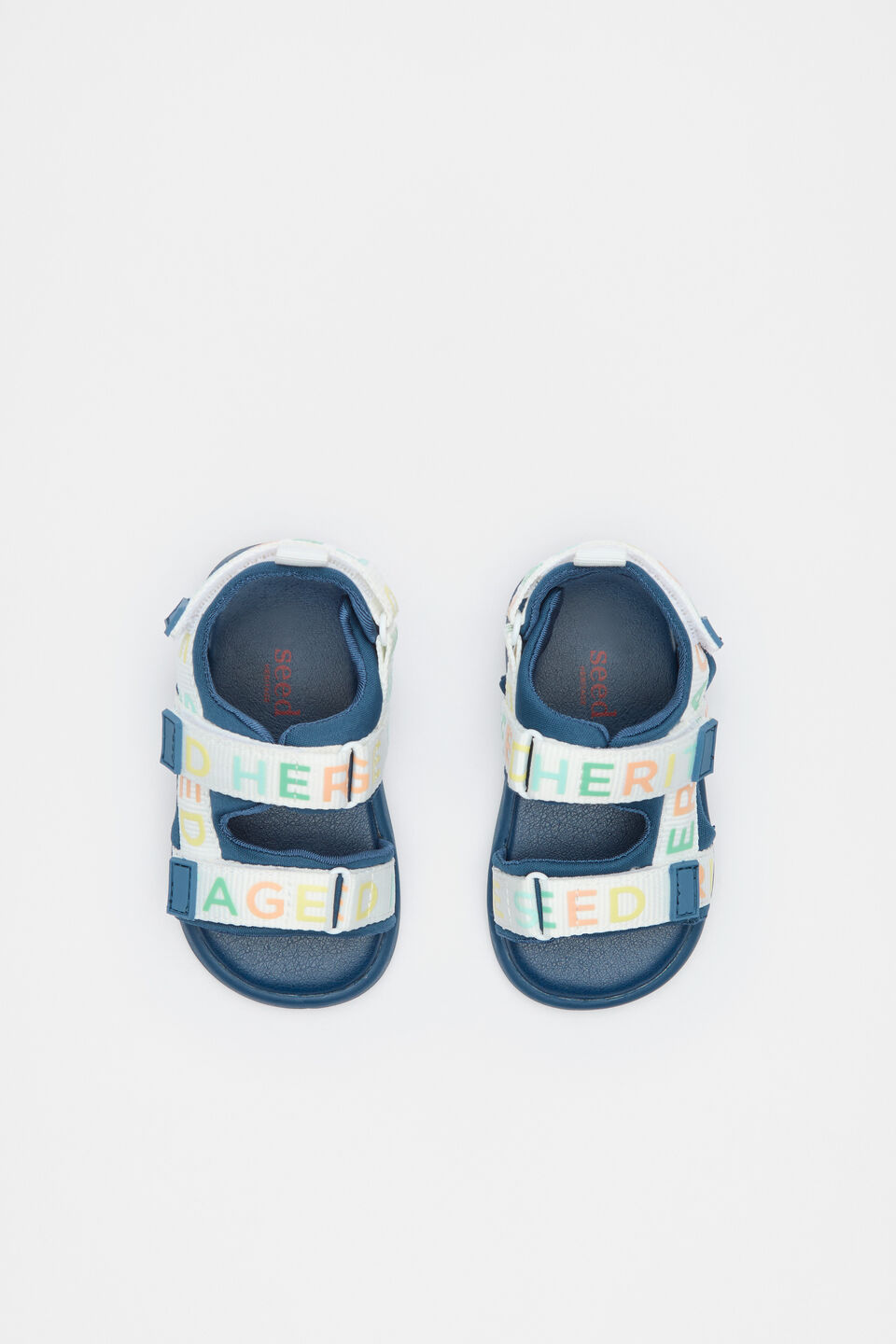 Mini Heritage Trek Sandal  Washed Navy